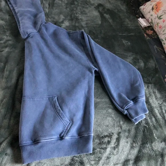 A&F Women's Essential Popover Blue Hoodie Size XS - Picture 9 of 10